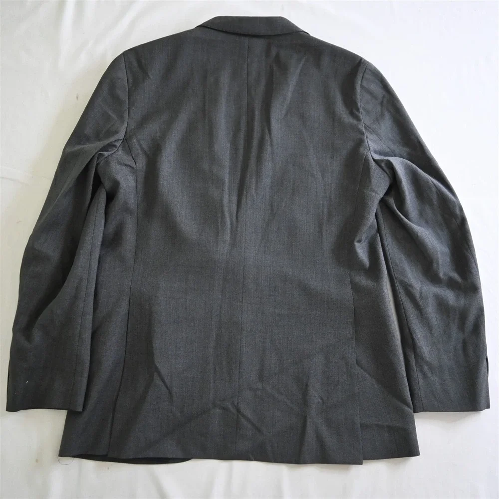 Daniel Cremieux 42L Gray Arthur Loro‎ Piana Zelander Blazer Sport Coat Jacket